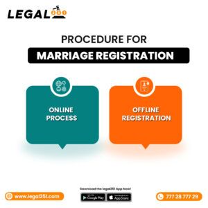 Procedure for marriage registration