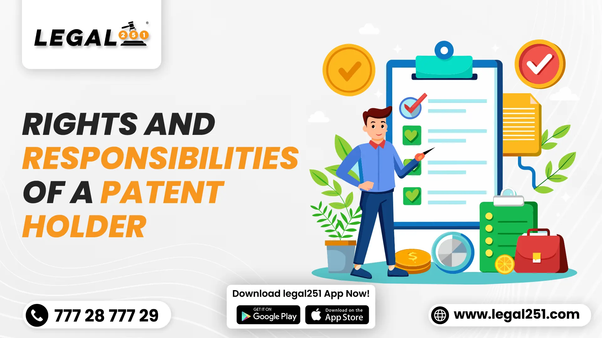 Rights and Responsibilities of a Patent Holder